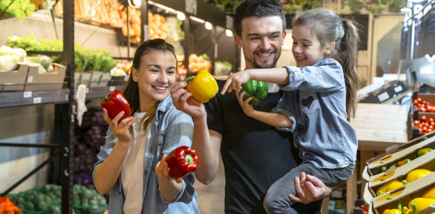 Dieta infantil com alimentação saudável