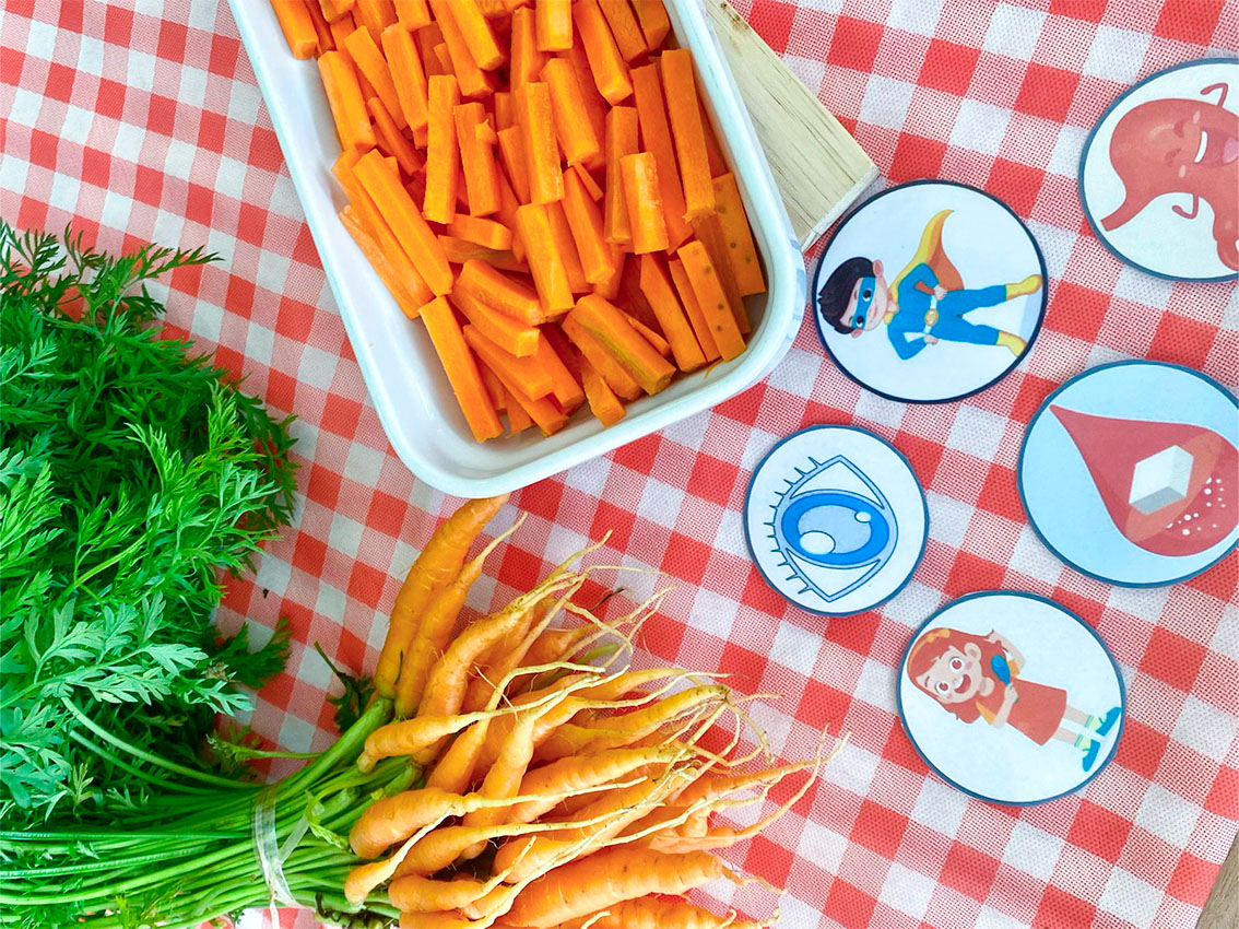Alimentos locais na escola