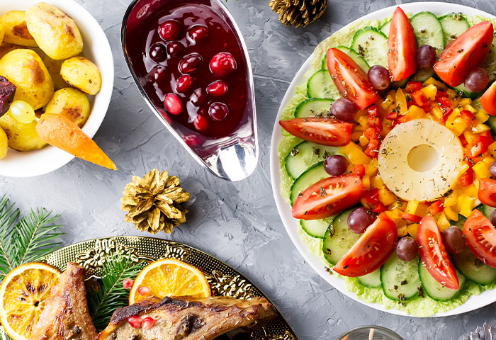 Sugestões de pratos festivos e saudáveis